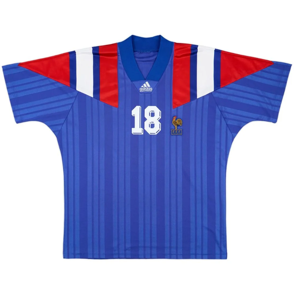 Maillot Equipe de France Domicile 1992-1994 Cantona