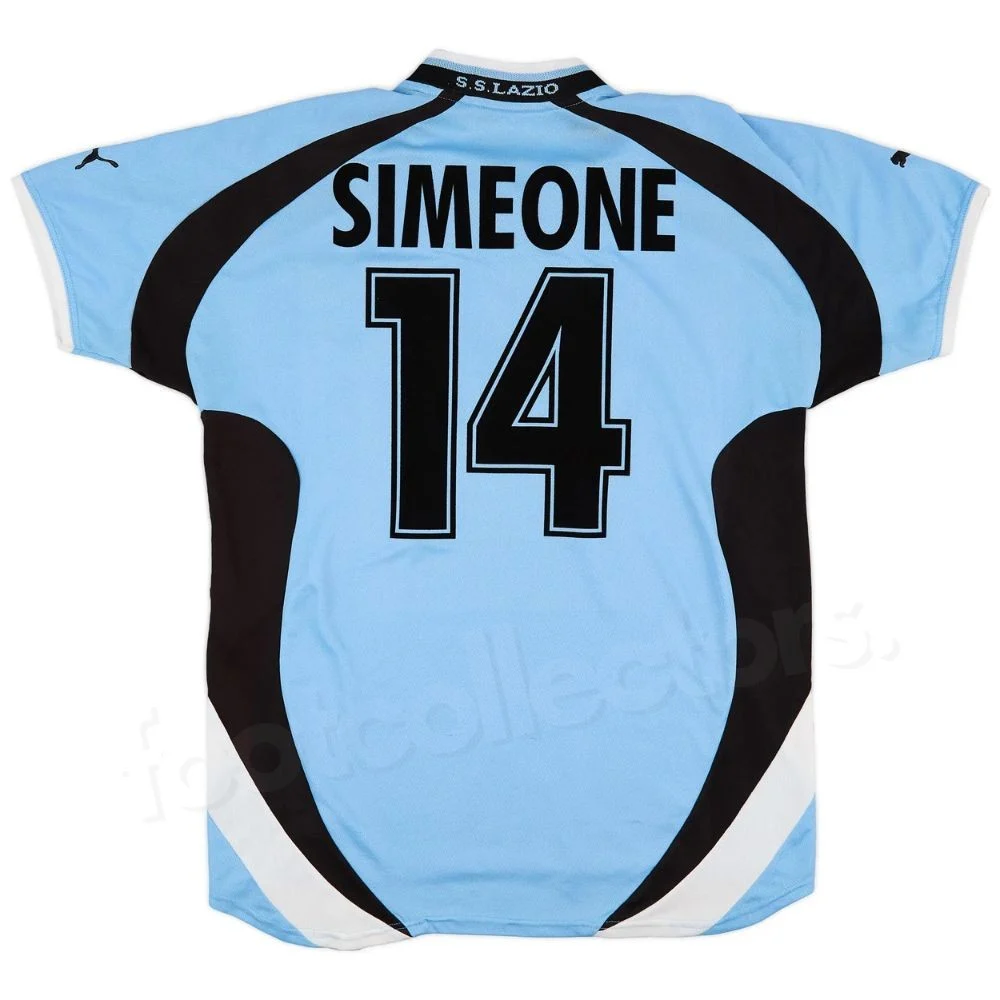 Lazio Home Jersey 2000-2001 Simeone
