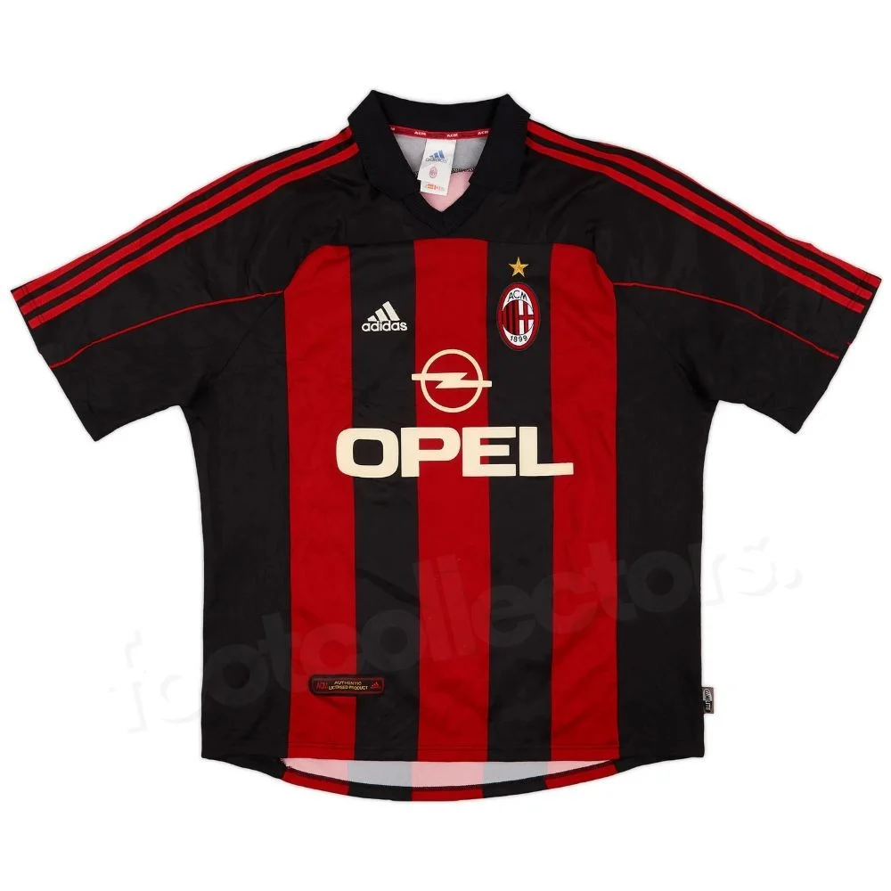 Maillot Milan AC Domicile 2000-2002 Chevchenko