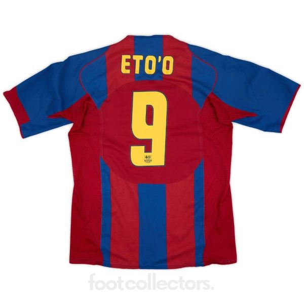 Maillot Barca Domicile 2004-2005 Etoo