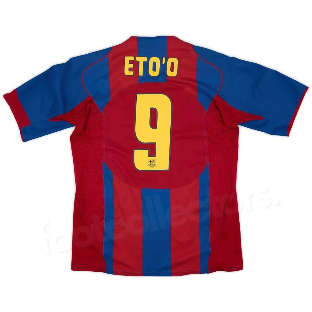Maillot Barca Domicile 2004-2005 Etoo