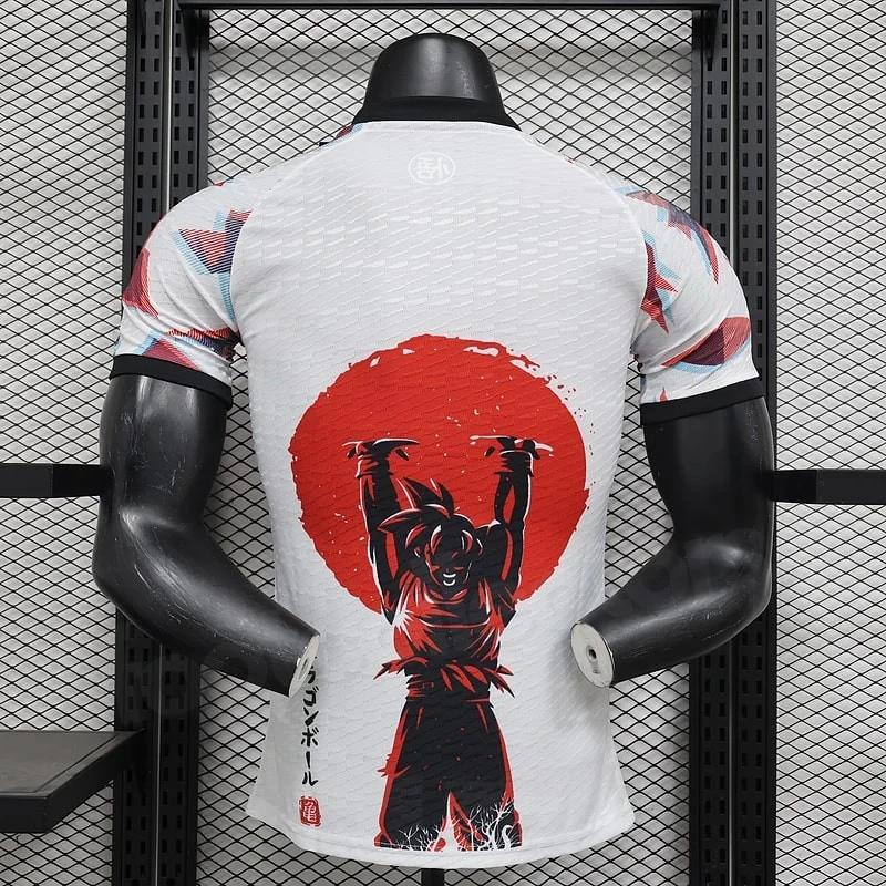 Maillot Japon Super Saiyan Blanc Match