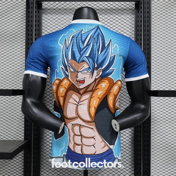 Maillot Japon Super Saiyan Bleu Match