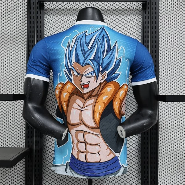 Maillot Japon Super Saiyan Bleu Match