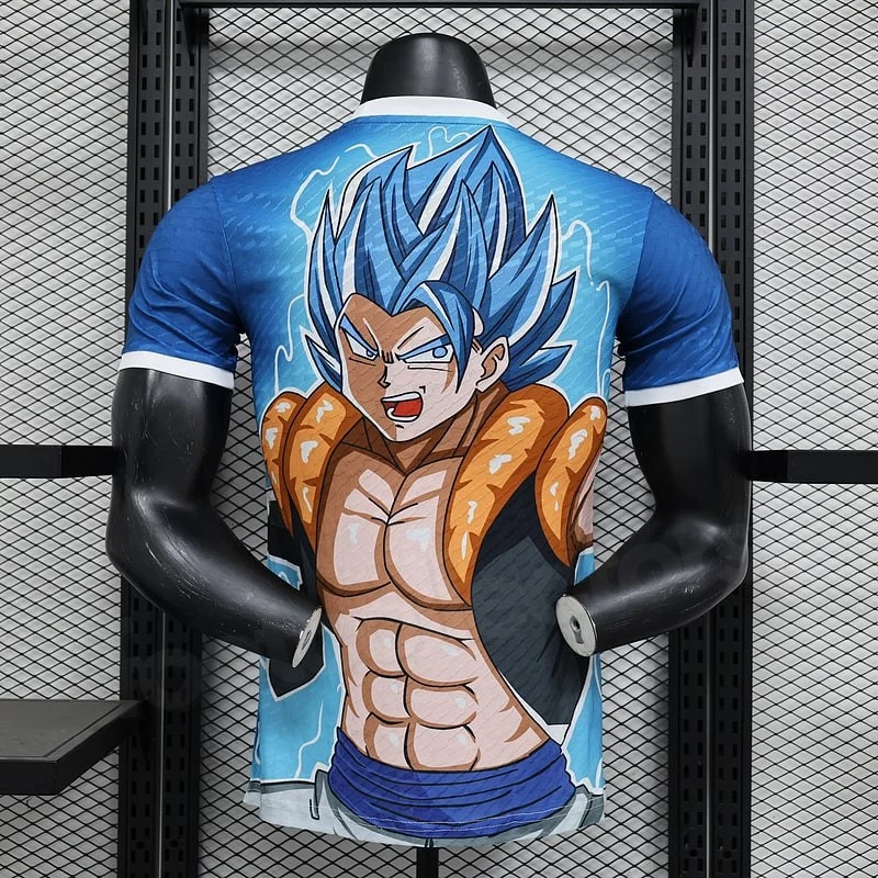 Maillot Japon Super Saiyan Bleu Match