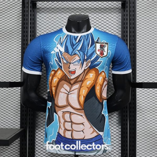 Maillot Japon Super Saiyan Bleu Match