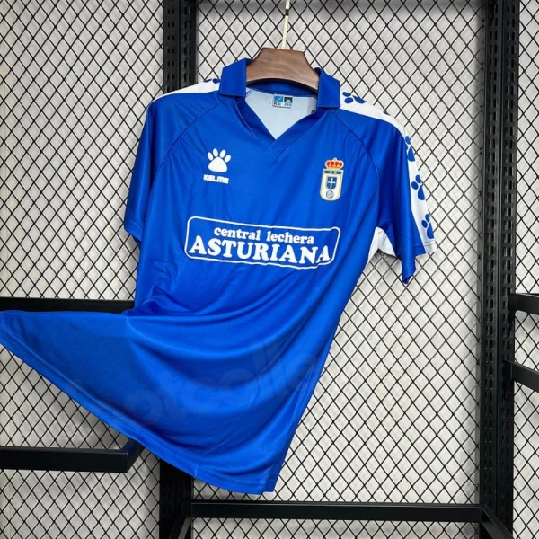 Real Oviedo Home Shirt 1990-1991