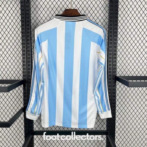 Maillot Argentine Domicile 1998 Manches Longues