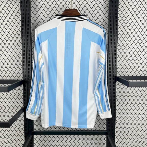 Maillot Argentine Domicile 1998 Manches Longues
