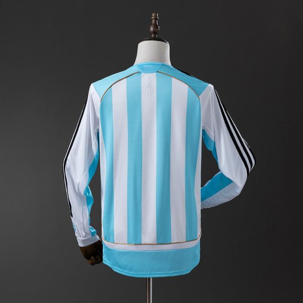 Maillot Argentine Domicile 2006 Manches Longues