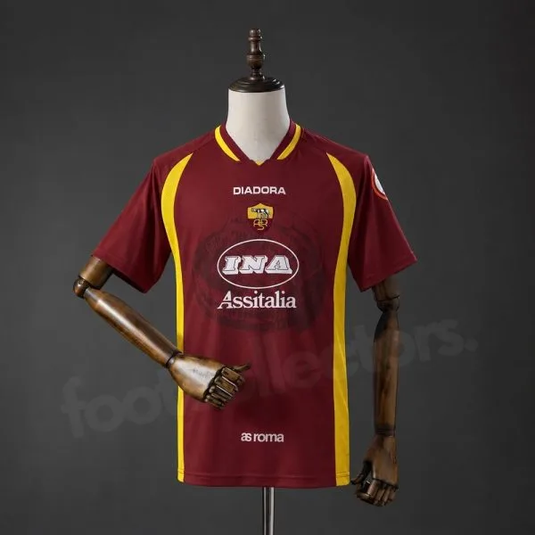 Maillot AS Roma Domicile 1997-1998