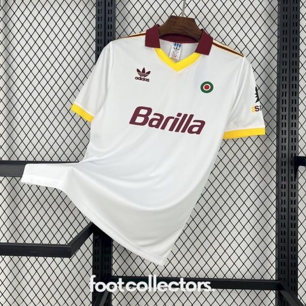 Maillot AS Roma Exterieur 1991-1992 Blanc