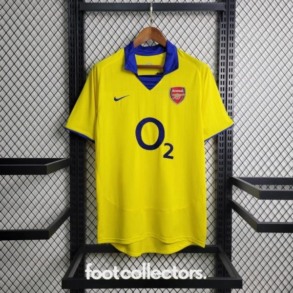 Maillot Arsenal Exterieur 2003-2004 (2)