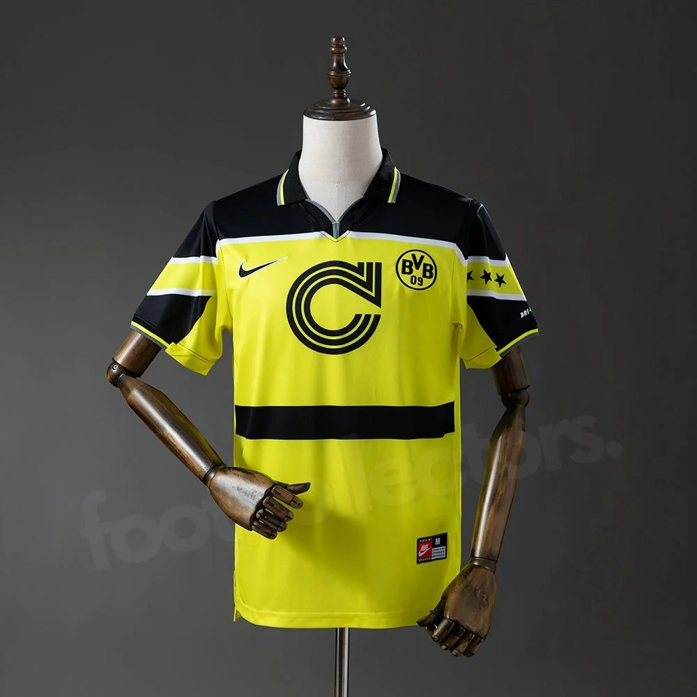 Maillot Dortmund Domicile 1996-1997 Coupe (1)