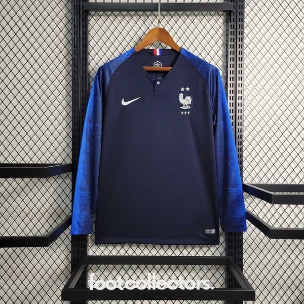 Maillot France Coupe du Monde 2018 Manches Longues