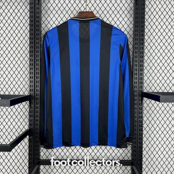 Maillot Inter Milan Domicile 1998-1999 Manches Longues