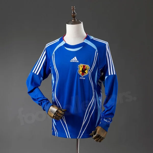 Japan Home Jersey 2006 Long Sleeve