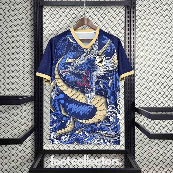 Maillot Japon Libero Dragon Blue