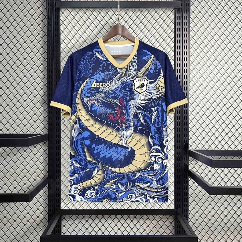 Japan Libero Dragon Blue Jersey (1)