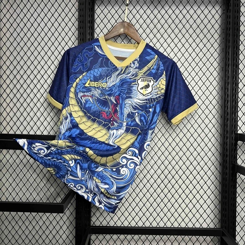 Japan Libero Dragon Blue Jersey (3)