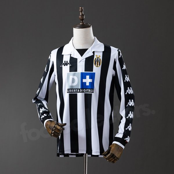 Maillot Juventus Domicile 1999-2000 Manches Longues