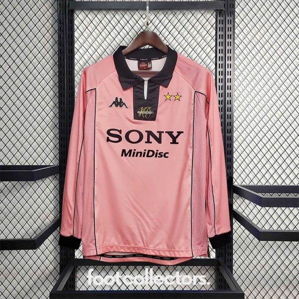 Maillot Juventus Exterieur 1997-1998 Manches Longues