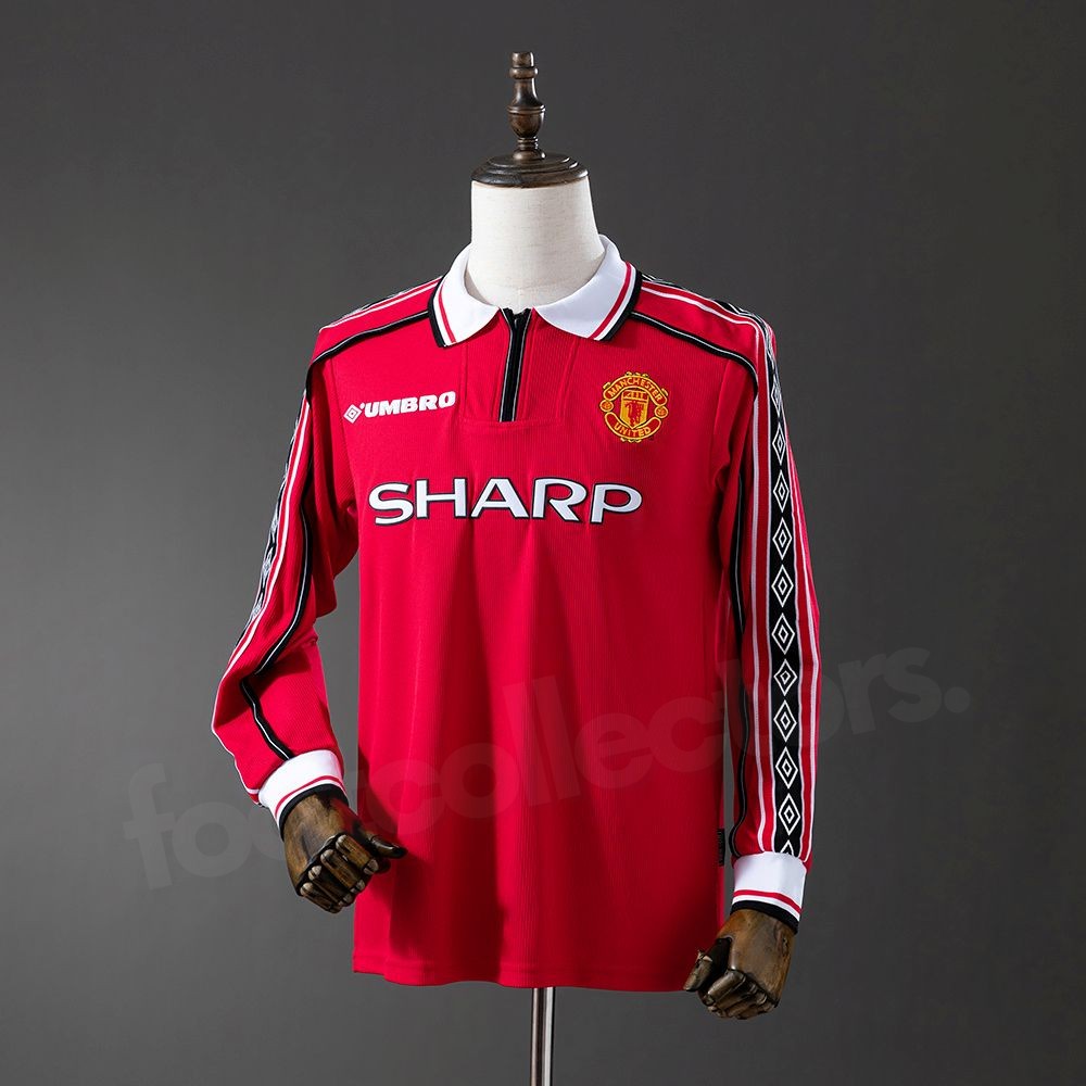 Maillot Manchester United Domicile 1998-1999 Manches Longues (1)