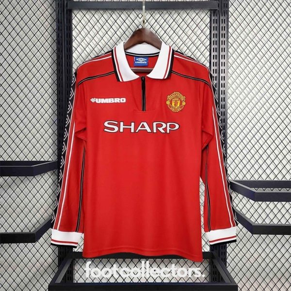 Maillot Manchester United Domicile 1998-1999 Sweat