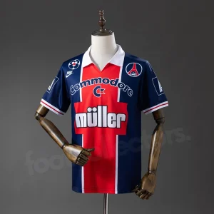 Maillot PSG Paris Domicile 1991-1992 (1)