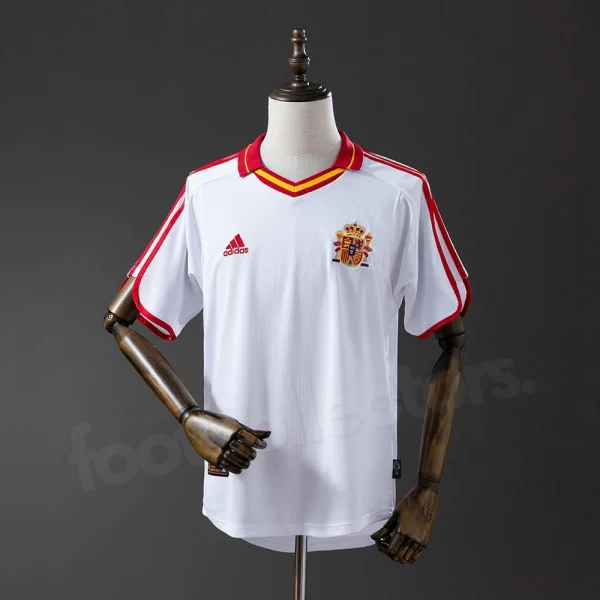 Camiseta de visitante de España 2000
