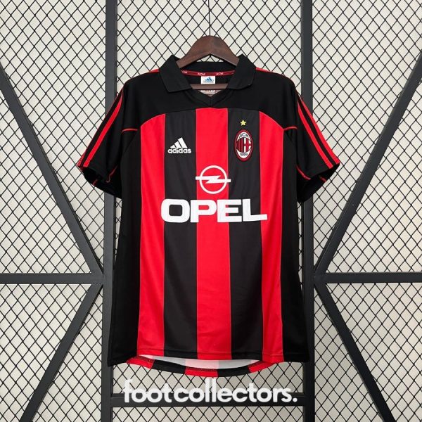 Maillot Milan AC Domicile 2001-2002