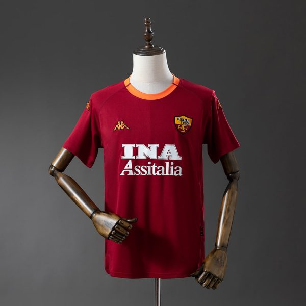 Maillot AS Roma Domicile 2000-2001