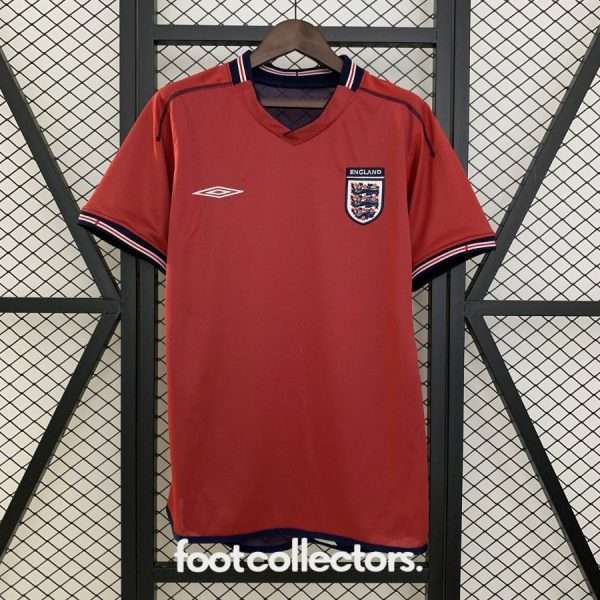 Maillot Angleterre Exterieur 2002