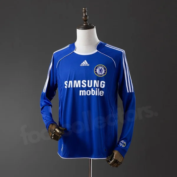 Maillot Chelsea Domicile 2006-2007 Manches Longues
