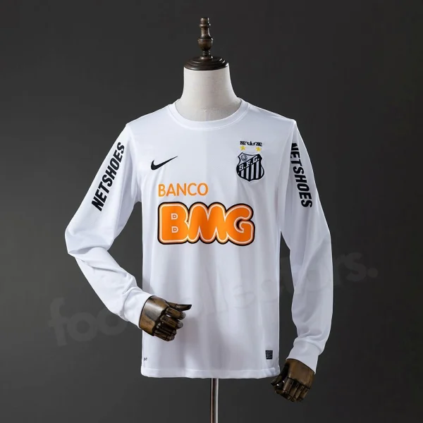 Maillot Santos Exterieur 2011 2012 Manches Longues