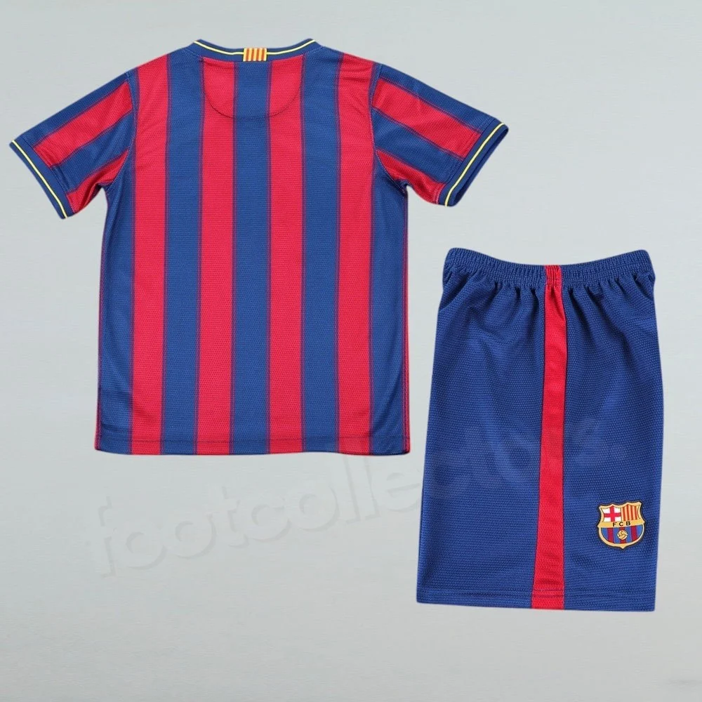 Maillot Enfant Barca Domicile 2009 2010 (2)