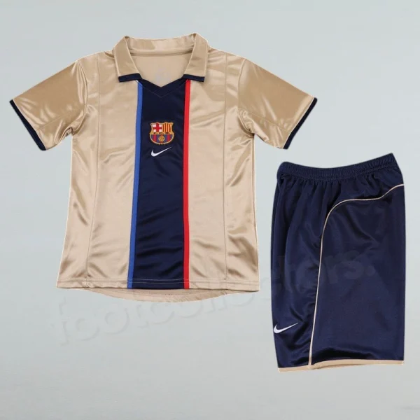 Maillot Enfant Barca Exterieur 2001 2002