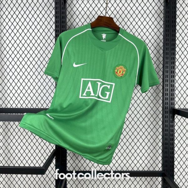 Maillot Manchester United 2007 2008 Gardien
