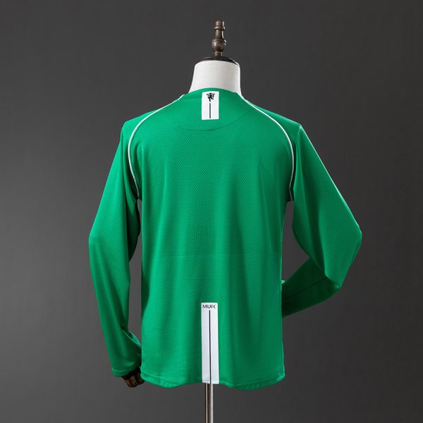 Maillot Manchester United 2007 2008 Gardien Manches Longues