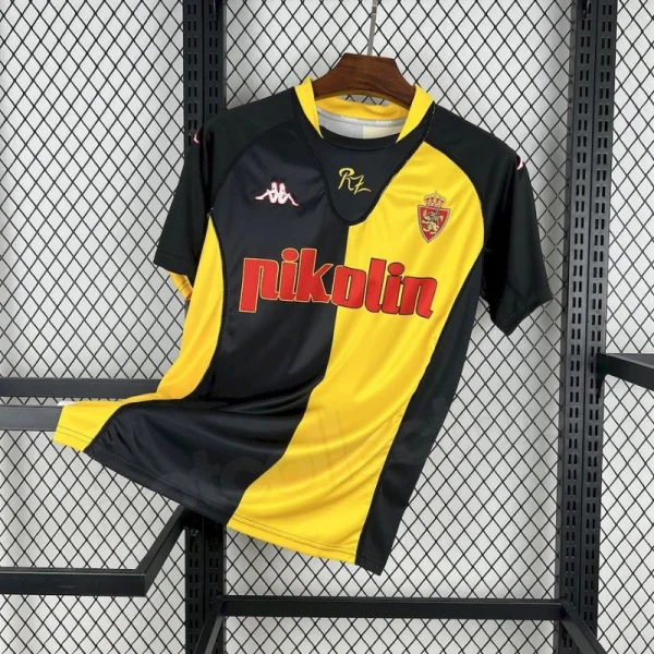 Camiseta Real Zaragoza Segunda 2001 2002