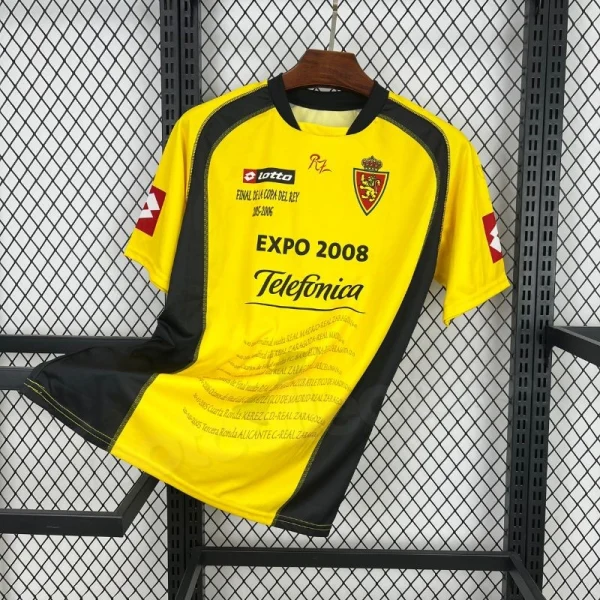 Camiseta de la tercera equipación del Real Zaragoza 2005-2006