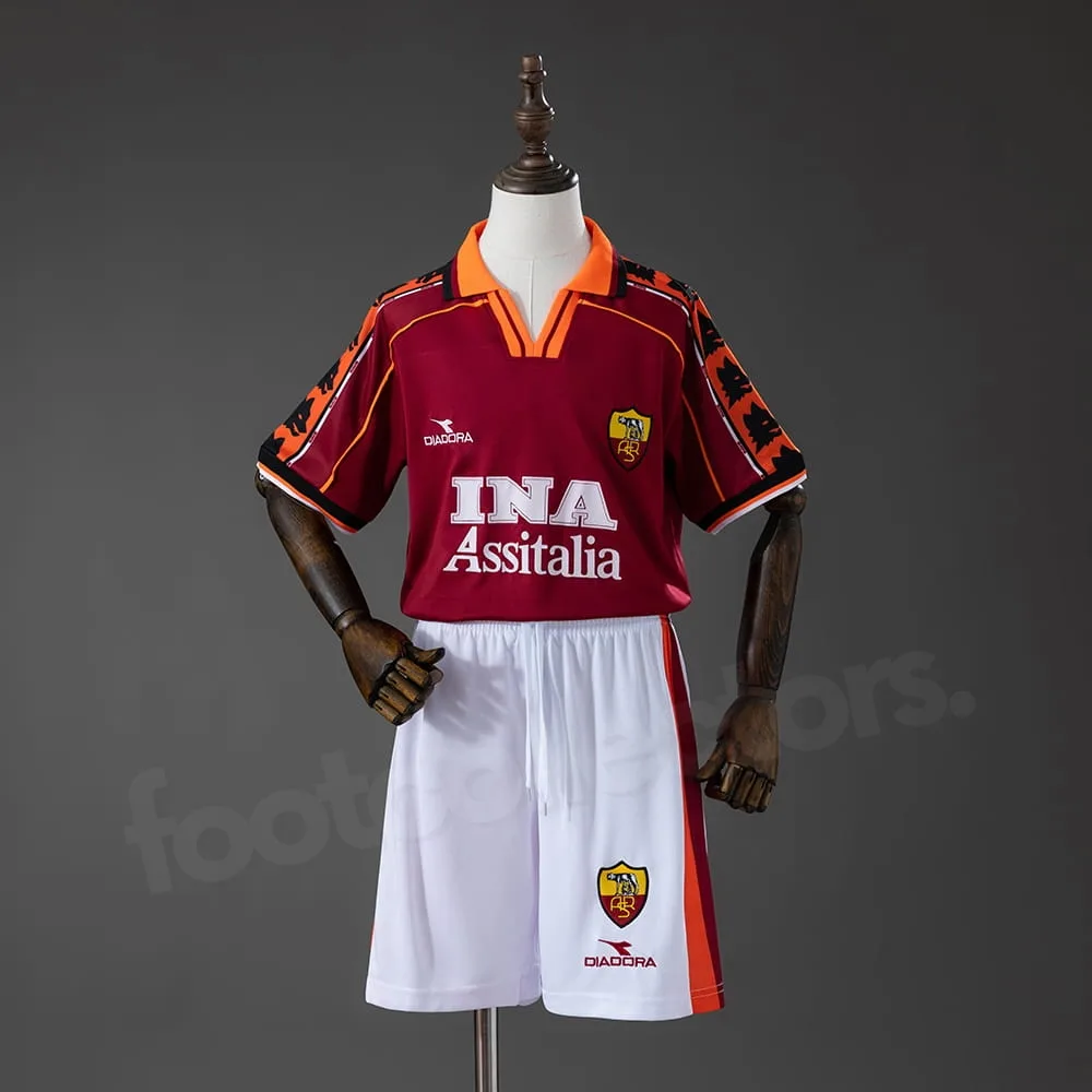 Maillot Enfant AS Roma Domicile 1998-1999
