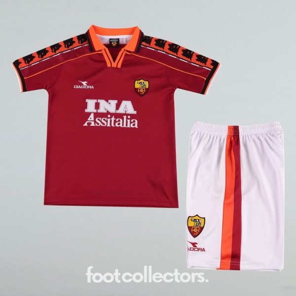 Maillot Enfant AS Roma Domicile 1998-1999 (1)