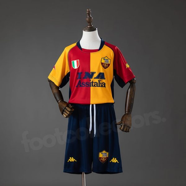 Maillot Enfant AS Roma Domicile 2000-2001