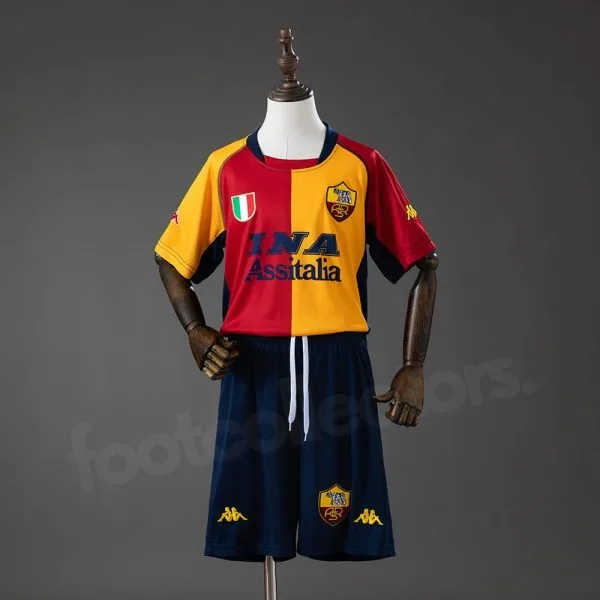 Maillot Enfant AS Roma Domicile 2000-2001