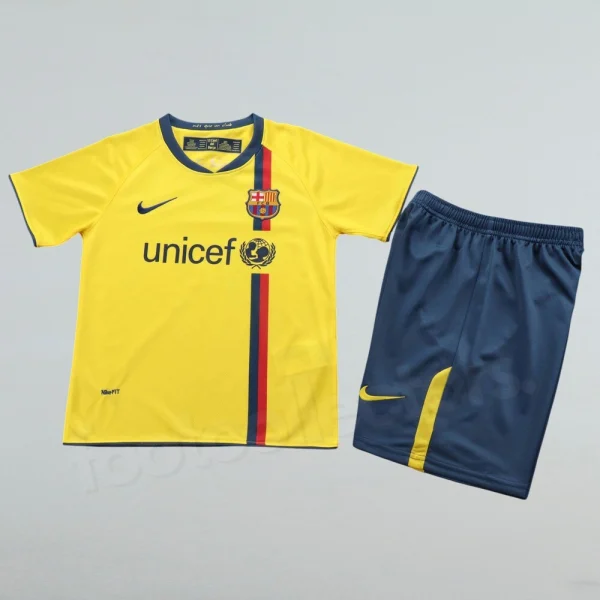 Maillot Enfant Barca Exterieur 2008 2009