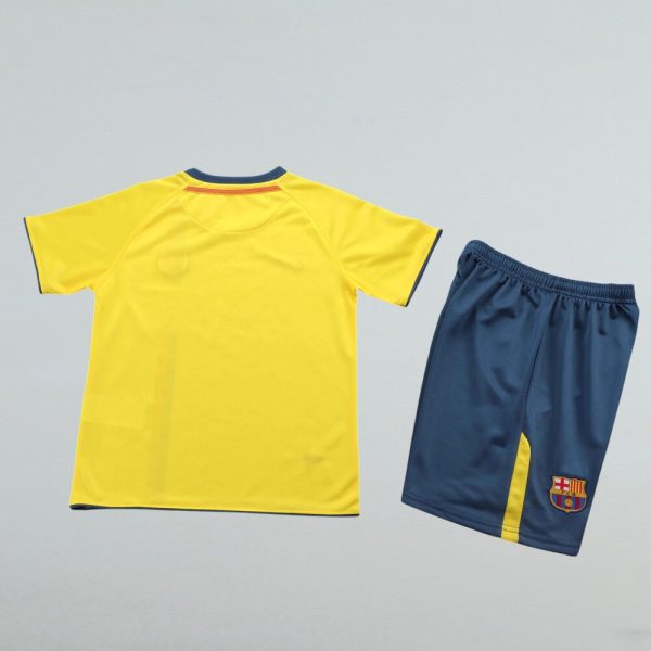 Maillot Enfant Barca Exterieur 2008 2009 (2)