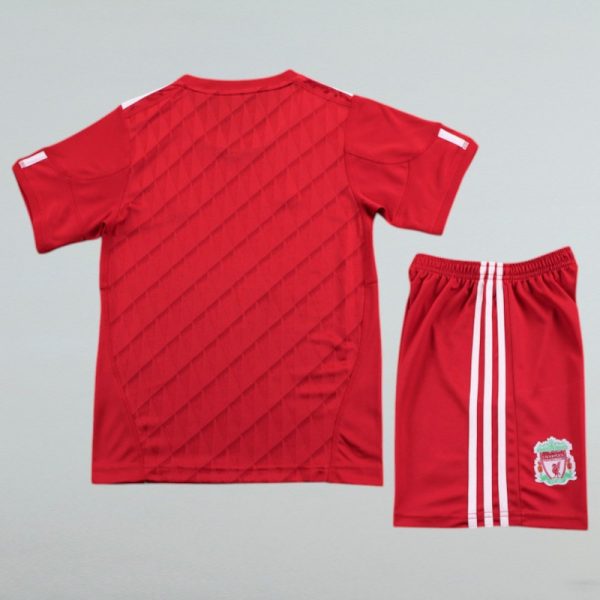 Maillot Enfant Liverpool Domicile 2009 2010 (2)