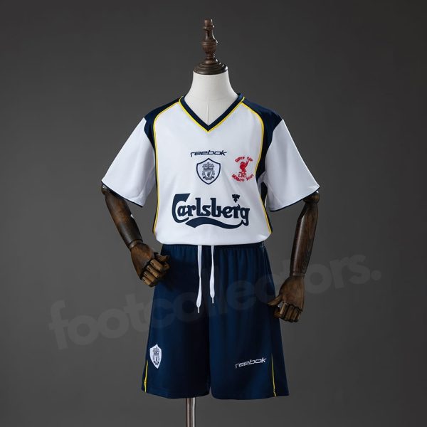 Maillot Enfant Liverpool Exterieur 2001 2002