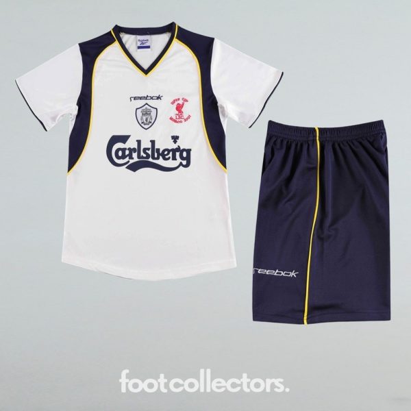 Maillot Enfant Liverpool Exterieur 2001 2002 (1)